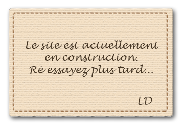 le site est en construction